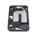 Mid-Frame Housing With Power And Volume Button For iPhone 16 Plus (US Version) (Aftermarket Plus) (Black)