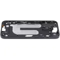 Mid-Frame Housing With Power And Volume Button For iPhone 16 Plus (US Version) (Aftermarket Plus) (Black)
