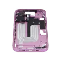 Mid-Frame Housing With Power And Volume Button For iPhone 16 (EU / Global Version) (Aftermarket Plus) (Pink)