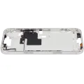 Mid-Frame Housing With Power And Volume Button For iPhone 16 Pro Max (EU / Global Version) (Aftermarket Plus) (White Titanium)