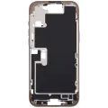 Mid-Frame Housing With Power And Volume Button For iPhone 16 Pro Max (US Version) (Aftermarket Plus) (Desert Titanium)