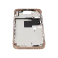 Mid-Frame Housing With Power And Volume Button For iPhone 16 Pro Max (US Version) (Aftermarket Plus) (Desert Titanium)