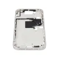 Mid-Frame Housing With Power And Volume Button For iPhone 16 Pro Max (US Version) (Aftermarket Plus) (White Titanium)