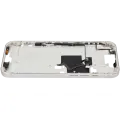 Mid-Frame Housing With Power And Volume Button For iPhone 16 Pro Max (US Version) (Aftermarket Plus) (White Titanium)