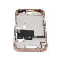 Mid-Frame Housing With Power And Volume Button For iPhone 16 Pro (EU / Global Version) (Aftermarket Plus) (Desert Titanium)