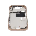 Mid-Frame Housing With Power And Volume Button For iPhone 16 Pro (EU / Global Version) (Aftermarket Plus) (Desert Titanium)