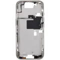 Mid-Frame Housing With Power And Volume Button For iPhone 16 Pro (EU / Global Version) (Aftermarket Plus) (Natural Titanium)