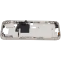 Mid-Frame Housing With Power And Volume Button For iPhone 16 Pro (EU / Global Version) (Aftermarket Plus) (Natural Titanium)