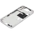 Mid-Frame Housing With Power And Volume Button For iPhone 16 Pro (EU / Global Version) (Aftermarket Plus) (White Titanium)