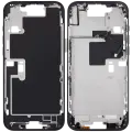 Mid-Frame Housing With Power And Volume Button For iPhone 16 Pro Max (EU / Global Version) (Aftermarket Plus) (Black Titanium)