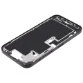 Mid-Frame Housing With Power And Volume Button For iPhone 16 Pro Max (EU / Global Version) (Aftermarket Plus) (Black Titanium)