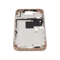 Mid-Frame Housing With Power And Volume Button For iPhone 16 Pro Max (EU / Global Version) (Aftermarket Plus) (Desert Titanium)