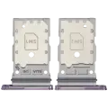 Dual Sim Card Tray Compatible For Samsung Galaxy S22 5G / S22 Plus 5G (Bora Purple)