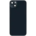 Back Glass w/ MagSafe Magnet For iPhone 14 Plus (Aftermarket) (Midnight) (No Logo)