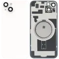 Back Glass w/ MagSafe Magnet For iPhone 14 Plus (Aftermarket) (Starlight) (No Logo)