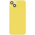 Back Glass w/ MagSafe Magnet For iPhone 14 Plus (Aftermarket) (Yellow) (No Logo)