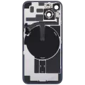 Back Glass With Steel Plate With Wireless NFC & MagSafe Magnet Pre-Installed For iPhone 14 (No Logo) (Purple)