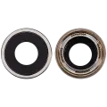Back Camera Lens With Bracket & Bezel For iphone Air (Premium) (Light Gold)