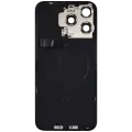 Back Glass w/ MagSafe Magnet & NFC & Flashlight Flex For iPhone 15 Pro Max (Used OEM Pull: Grade B) (Natural Titanium)