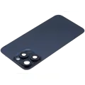 Back Glass w/ MagSafe Magnet & NFC & Flashlight Flex For iPhone 15 Pro Max (Used OEM Pull: Grade B) (Blue Titanium)