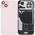 Back Glass w/ MagSafe Magnet & NFC & Flashlight Flex For iPhone 15 Plus (Used OEM Pull: Grade B) (Pink)