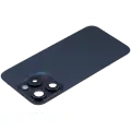 Back Glass w/ MagSafe Magnet & NFC & Flashlight Flex For iPhone 15 Pro (Used OEM Pull: Grade B) (Blue Titanium)