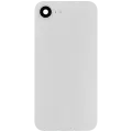 Back Glass w/ MagSafe Magnet & NFC & Flashlight Flex For iPhone 16e (Aftermarket) (White)