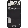 Back Glass w/ MagSafe Magnet & NFC & Flashlight Flex For iPhone 16e (Aftermarket) (White)
