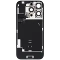 Back Glass w/ MagSafe Magnet & NFC & Flashlight Flex For iPhone 16 Pro (Quality - OEM Pull C) (Black Titanium)