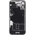 Back Glass w/ MagSafe Magnet & NFC & Flashlight Flex For iPhone 16 Plus (Quality - OEM Pull C) (White)