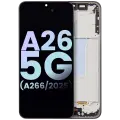 OLED Assembly With Frame Compatible For Samsung Galaxy A26 5G (A266 / 2025) (Service Pack) (Black) 