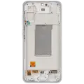 OLED Assembly With Frame For Samsung Galaxy A36 5G (A366 / 2025) (Service Pack) (White)