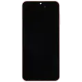 OLED Assembly With Frame Compatible For Samsung Galaxy A26 5G (A266 / 2025) (Service Pack) (Peach Pink)