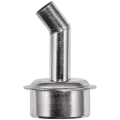 861 Series 45 Degree Oblique Stainless Steel Hot Air Rework Station Nozzles - 8MM (Relife)