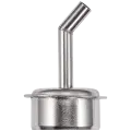 861 Series 45 Degree Oblique Stainless Steel Hot Air Rework Station Nozzles - 5MM (Relife)