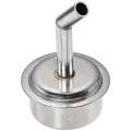 861 Series 45 Degree Oblique Stainless Steel Hot Air Rework Station Nozzles - 5MM (Relife)