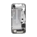 Mid-Frame Housing  W/ Small Parts For iPhone 16e (EU / Global Version) (Used OEM Pull: Grade A) (White)