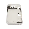Mid-Frame Housing  W/ Charging Port Flex & Small Parts  For iPhone 14 Plus (EU / Global Version) (Used OEM Pull: Grade B) (Starlight)