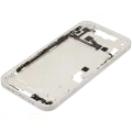 Mid-Frame Housing  W/ Charging Port Flex & Small Parts  For iPhone 14 Plus (EU / Global Version) (Used OEM Pull: Grade A) (Starlight)