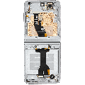 Inner OLED Assembly With Frame Compatible For Samsung Galaxy Z Flip 6 5G (F741) (US & International) (Aftermarket) (White)