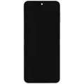 Inner OLED Assembly With Frame Compatible For Samsung Galaxy Z Flip 6 5G (F741) (US & International) (Aftermarket Plus) (White)