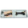 Inner OLED Assembly With Frame Compatible For Samsung Galaxy Z Flip 6 5G (F741) (US & International) (Aftermarket Plus) (Mint)