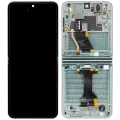 Inner OLED Assembly With Frame Compatible For Samsung Galaxy Z Flip 5 5G (F731) (US & International) (Aftermarket Plus) (Green)