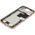 Mid-Frame Housing  W/ Charging Port Flex & Small Parts  For iPhone 16 Pro Max (EU / Global Version) (Used OEM Pull: Grade A) (Desert Titanium)