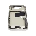 Mid-Frame Housing  W/ Charging Port Flex & Small Parts  For iPhone 16 Pro Max (EU / Global Version) (Used OEM Pull: Grade B) (Natural Titanium)