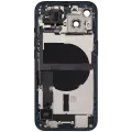 Back Housing W/ Charging Port Flex & Small Parts  For iPhone 13 (EU / Global Version) (Used OEM Pull: Grade A) (Midnight)