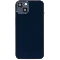 Back Housing W/ Charging Port Flex & Small Parts  For iPhone 13 (EU / Global Version) (Used OEM Pull: Grade A) (Midnight)