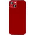Back Housing W/ Charging Port Flex & Small Parts  For iPhone 13 (EU / Global Version) (Used OEM Pull: Grade A) (Red)