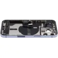 Back Housing W/ Charging Port Flex & Small Parts  For iPhone 13 Pro (US Version) (Used OEM Pull: Grade A) (Sierra Blue)