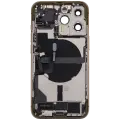 Back Housing W/ Charging Port Flex & Small Parts  For iPhone 13 Pro (US Version) (Used OEM Pull: Grade C) (Gold)